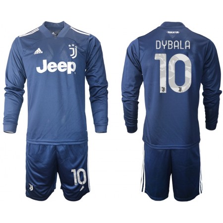 Juventus Paulo Dybala 10 Kind Uittenue 2020-21 L/S